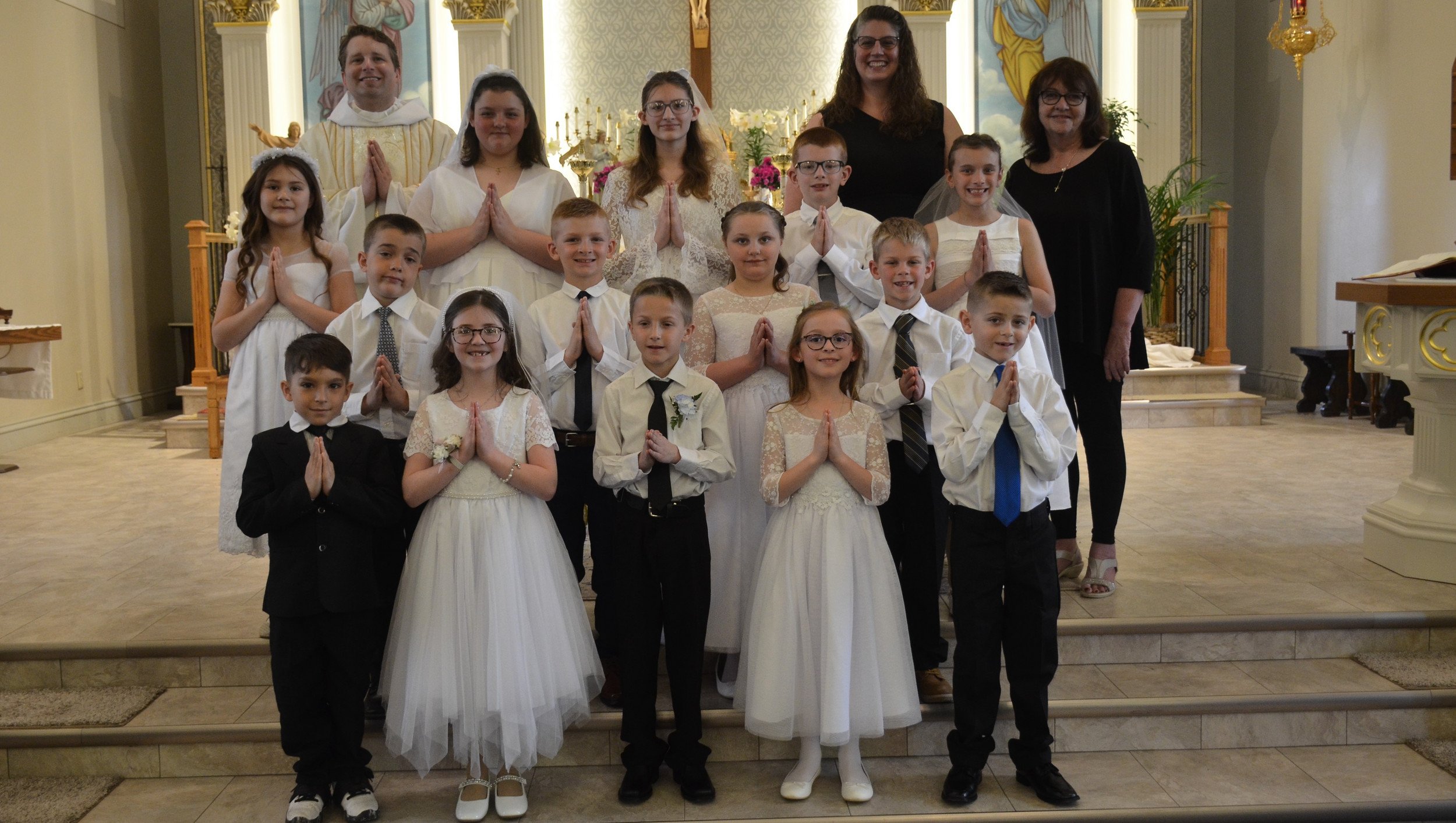 First Communion at St. Mary